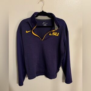 LSU Nike quarterzip